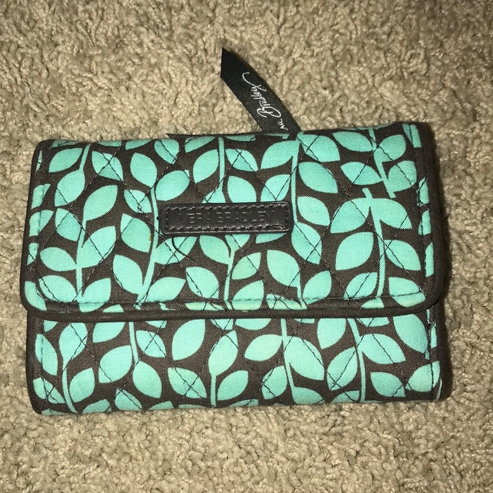 Vera Bradley Flower Shower trifold wallet